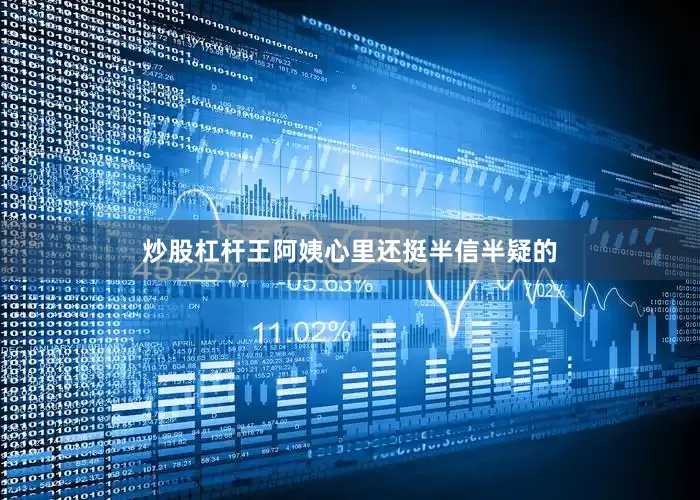 炒股杠杆王阿姨心里还挺半信半疑的